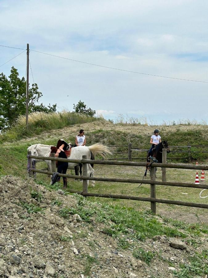 הוילה Vernasca Agriturismo Cergallina מראה חיצוני תמונה